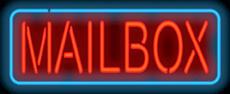 Mailbox Neon Sign