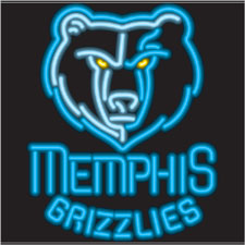 Memphis Grizzlies Neon Sign