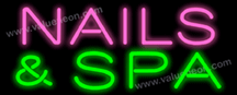 Nails & Spa Neon Sign