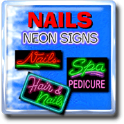 Nails Neon Signs