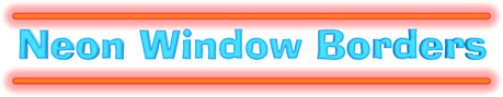 Window Border Tubing