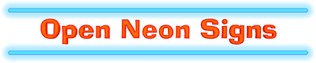 Neon Open Signs