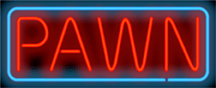 Pawn Neon Sign
