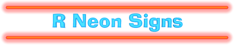 "R" Neon Signs