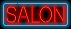 Salon Neon Sign