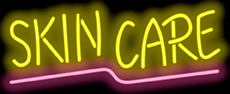 Skin Care Neon Sign