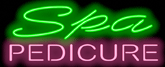 Spa Pedicure Neon Sign