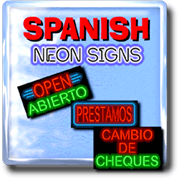 Spanish Neon Signs