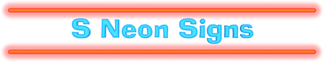 "S" Neon Signs