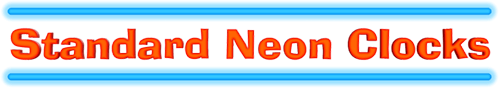 Standard Neon Clocks