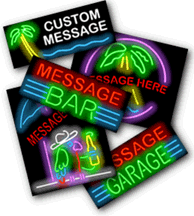 Our new Custom Template Neon Signs are an excellent way to customize your business or home!