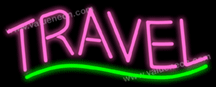 Travel Neon Sign