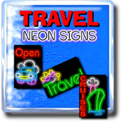 Travel Neon Signs