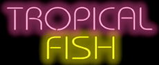 Tropical Fish Neon Sign