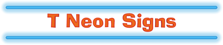 "T" Neon Signs