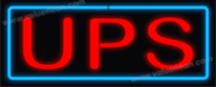 UPS Neon Sign