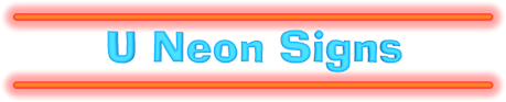 "U" Neon Signs