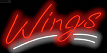 Wings Neon Sign