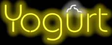 Yogurt Neon Sign