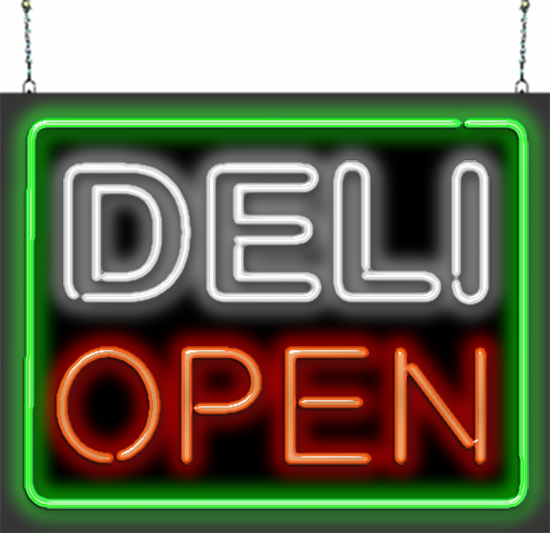 Deli Open Neon Sign
