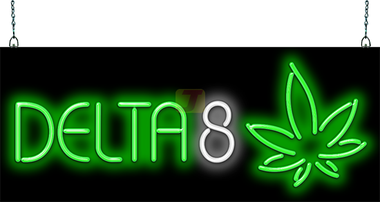 Delta 8 Neon Sign