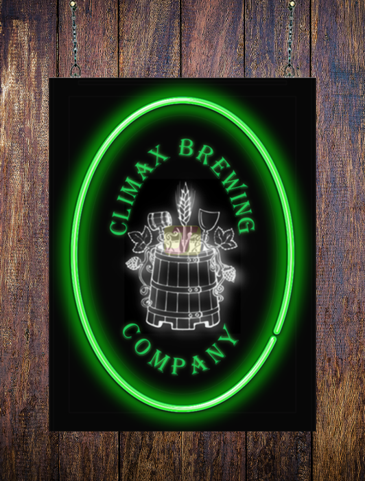 Small Climax Brewing Company Neon Sign