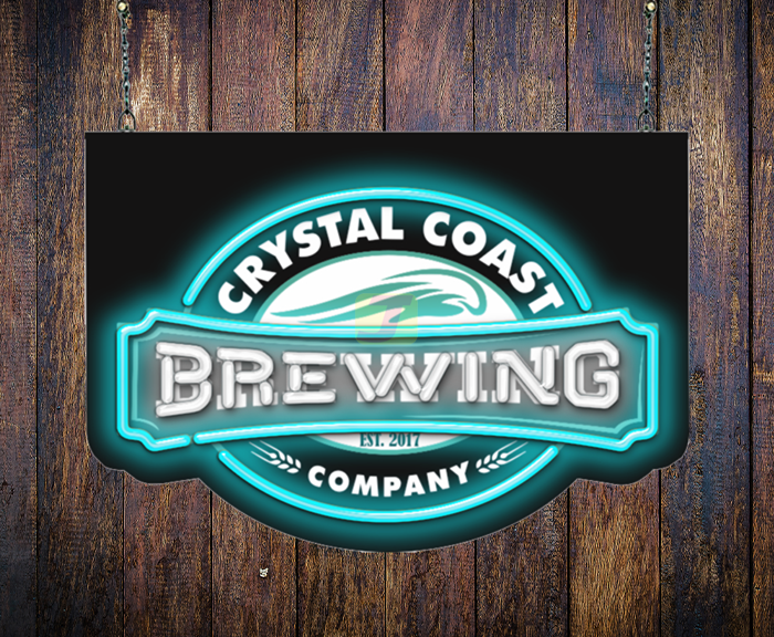 Crystal Coast Brewing Company Neon Sign
