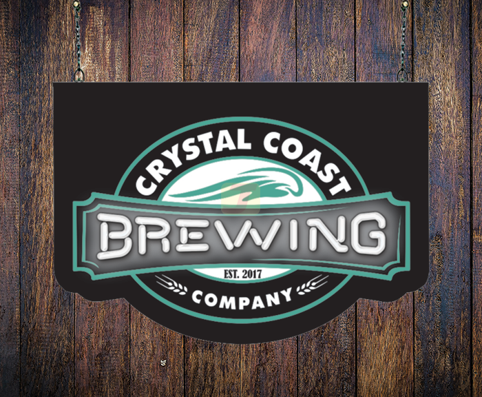 Crystal Coast Brewing Company Neon Sign
