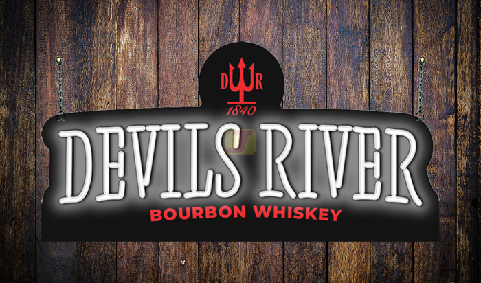 Devils River Neon Sign