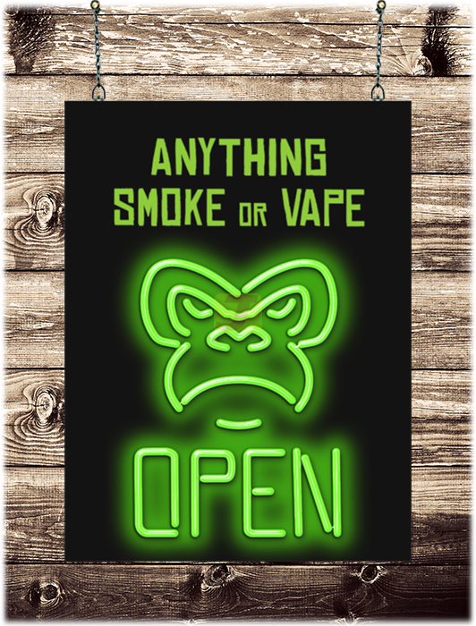 Anything Smoke Or Vape Neon Sign