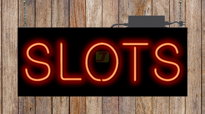 Slots Neon Sign