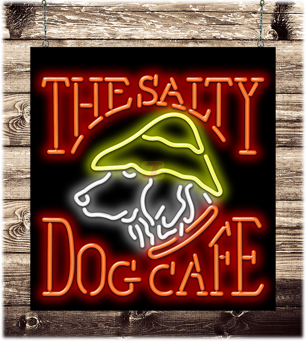 The Salty Dog Neon Sign