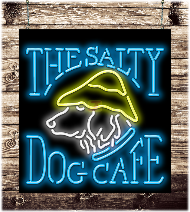The Salty Dog Neon Sign