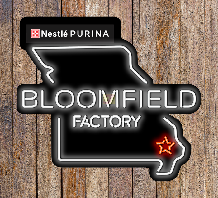 Bloomfield Factory Neon Sign