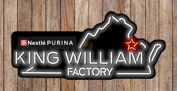 King William Factory Neon Sign