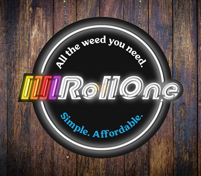 Roll One Neon Sign