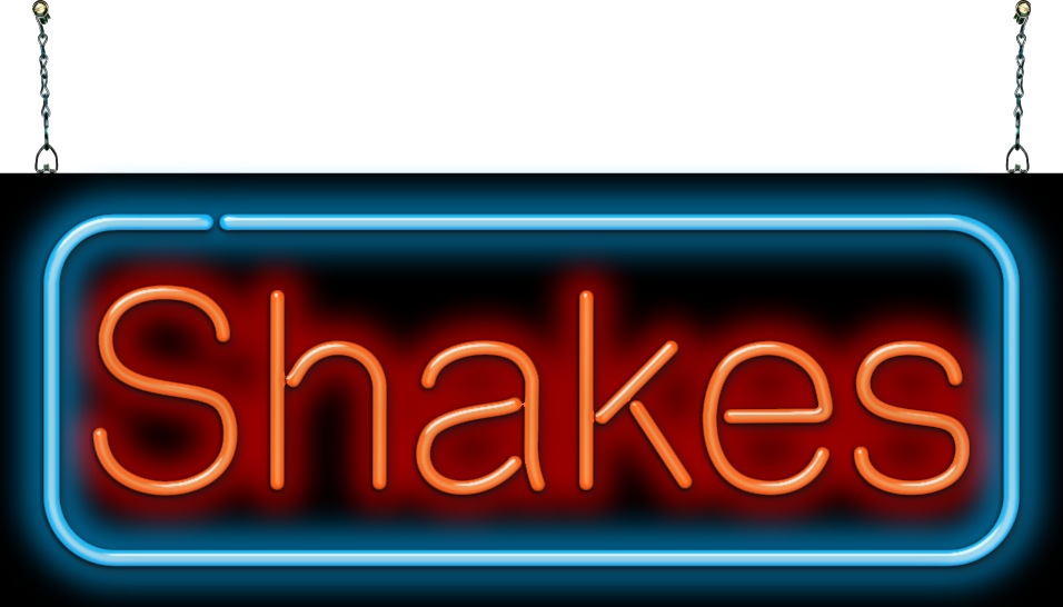 Shakes Neon Sign