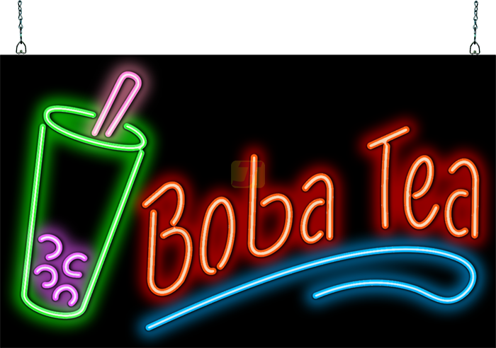 Boba Tea Neon Sign
