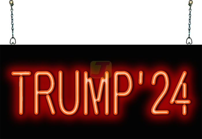 Trump '24 Neon Sign