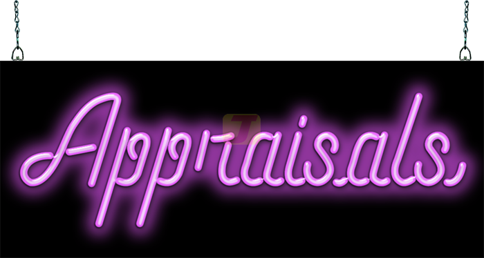 Appraisals Neon Sign