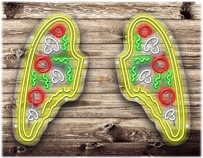Pizza Wings Neon Sign