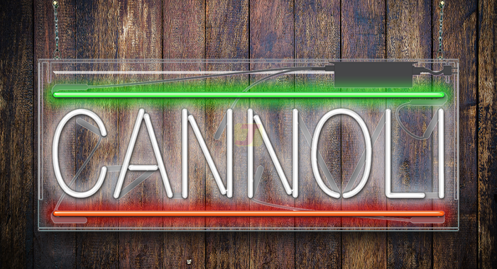 Cannoli Neon Sign
