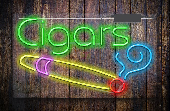 XL Cigars Neon Sign