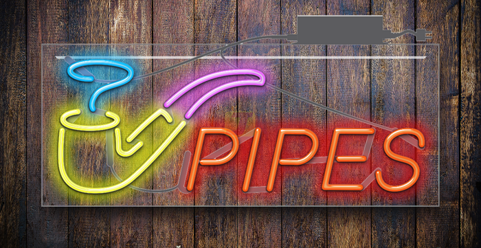 Pipes Neon Sign