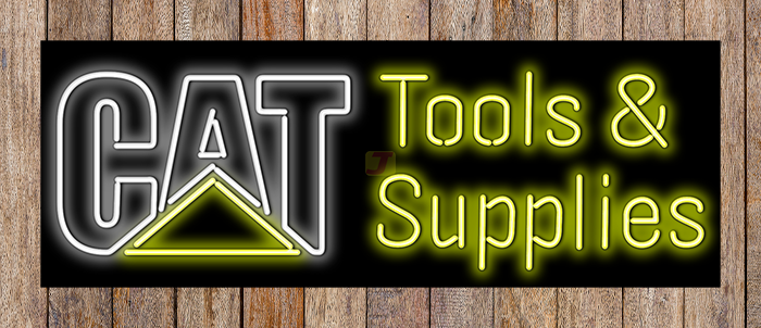 CAT Tools & Supplies Neon Sign