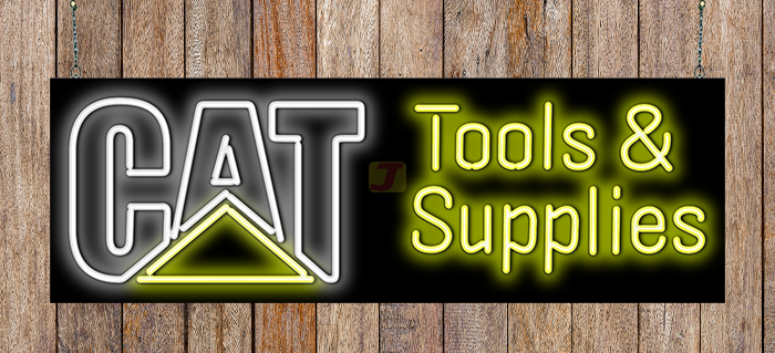 CAT Tools & Supplies Neon Sign
