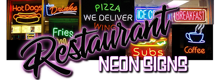 Neon Restaurant Signs