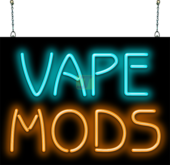 Vape Mods Neon Sign