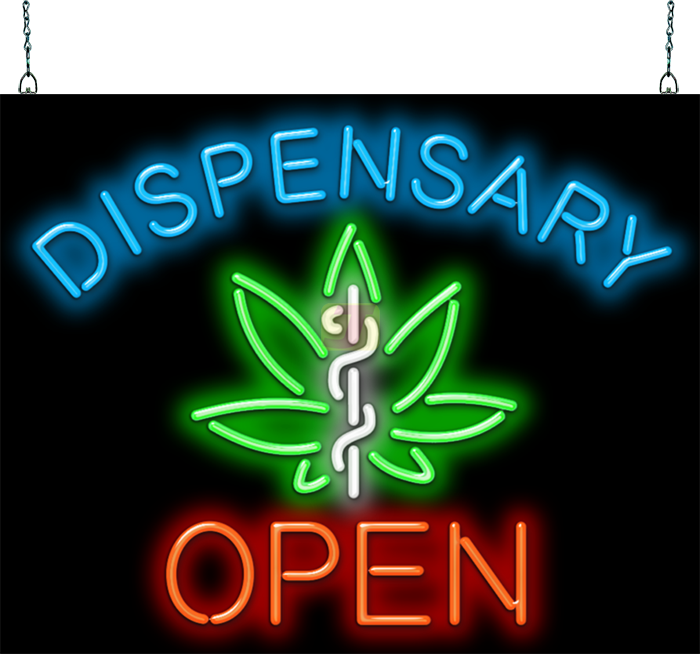 Dispensary Open Neon Sign