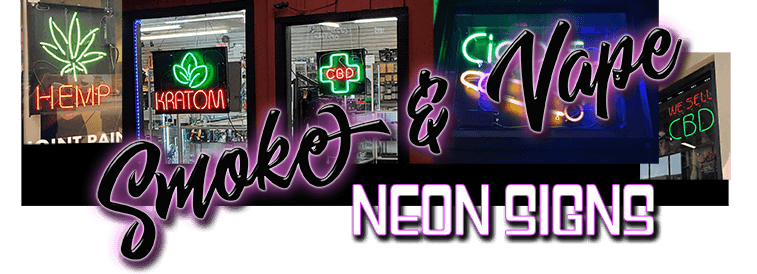 Smoke Shop Neon Signs